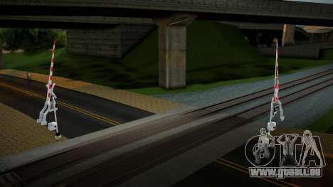 Railroad Crossing Mod Slovakia v13 für GTA San Andreas