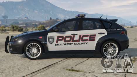 Subaru Impreza Seacrest County Police