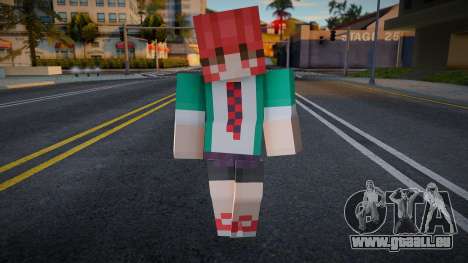 Tomo Aizawa (Tomo-chan Is a Girl) Minecraft für GTA San Andreas