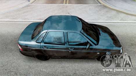 Lada Priora Berline (2170) Noir étrange pour GTA San Andreas