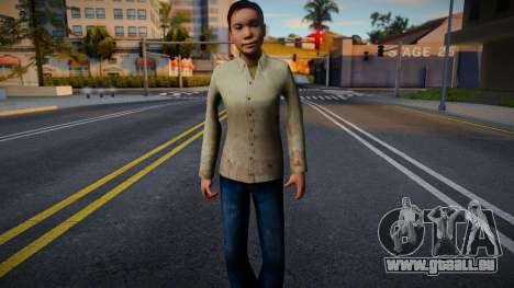 Half-Life 2 Citizens Female v4 für GTA San Andreas
