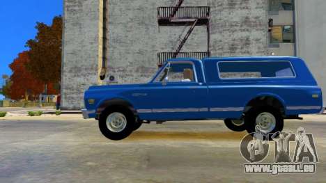 1971 Chevrolet C-10 Steel Hood Pick-Up pour GTA 4