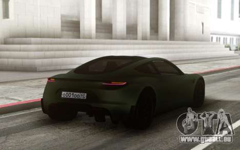 Tesla Roadster 2020 EV für GTA San Andreas