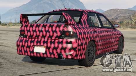 Mitsubishi Lancer Evolution IX MR Hippie Pink