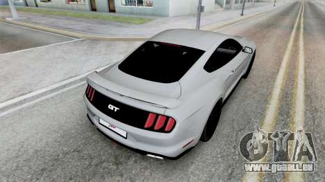 Ford Mustang GT Dark Medium Gray pour GTA San Andreas
