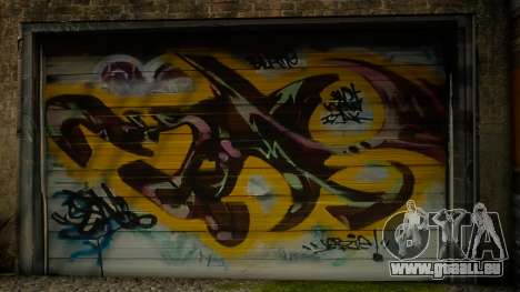 Grove CJ Garage Graffiti v7