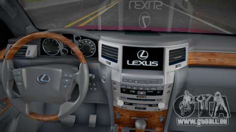 Lexus Lx570 F-sport Design Dolmat pour GTA San Andreas