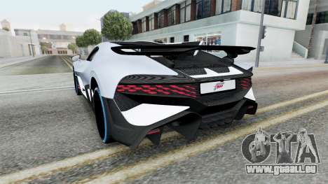 Bugatti Divo Azureish White pour GTA San Andreas