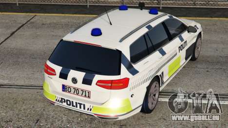 Volkswagen Passat Variant Danish Police