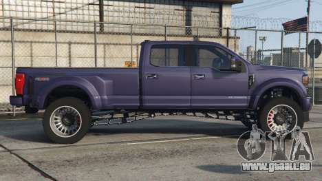 Ford F-450 Limited Purple Navy