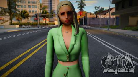 Office green girl pour GTA San Andreas