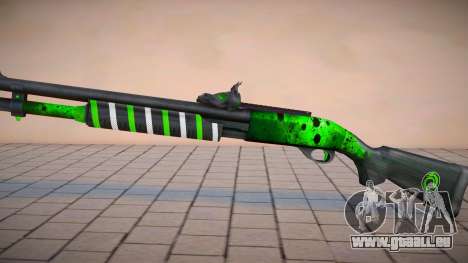 Green Chromegun Toxic Dragon by sHePard für GTA San Andreas