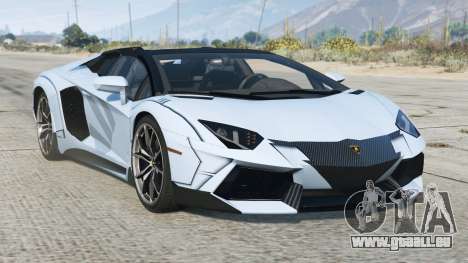 Lamborghini Aventador Roadster Azureish White