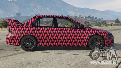 Mitsubishi Lancer Evolution IX MR Hippie Pink