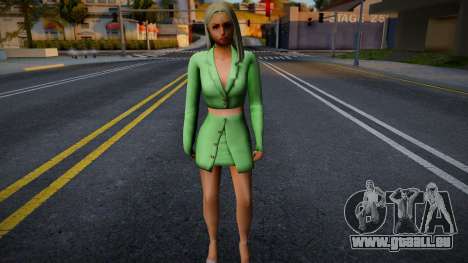 Office green girl für GTA San Andreas