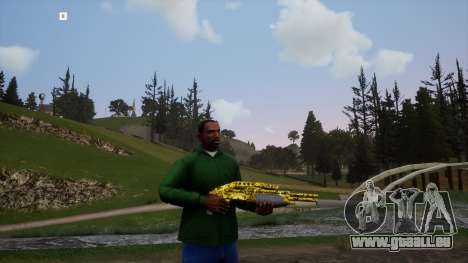 Gold Weapon Pack SA