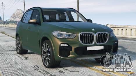 BMW X5 (G05) Te Papa Green