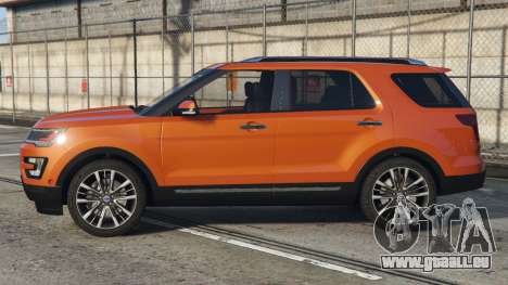 Ford Explorer Vivid Tangelo