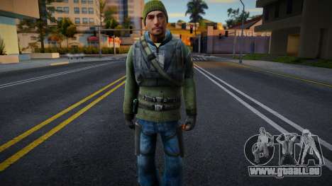 Half-Life 2 Rebels Male v9 für GTA San Andreas