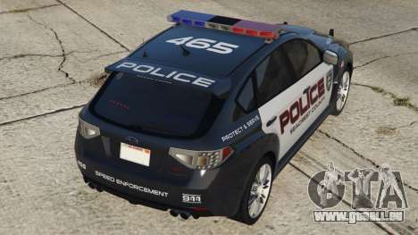 Subaru Impreza Seacrest County Police