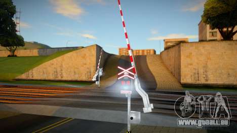 Railroad Crossing Mod Czech v8 pour GTA San Andreas