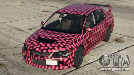 Mitsubishi Lancer Evolution IX MR Hippie Pink