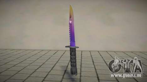 CS:GO M9 Bayonet (Fade) pour GTA San Andreas