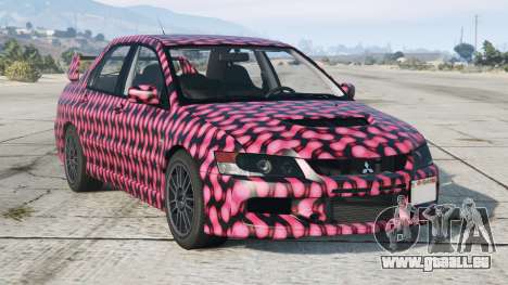 Mitsubishi Lancer Evolution IX MR Hippie Pink