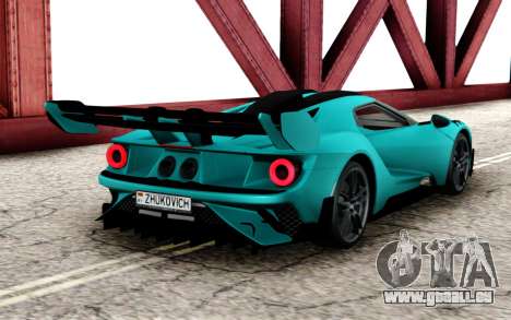 FORD GT MK II DTM pour GTA San Andreas