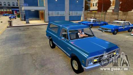 1971 Chevrolet C-10 Steel Hood Pick-Up pour GTA 4