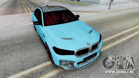BMW M5 CS (F90) Dark Turquoise pour GTA San Andreas