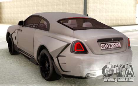 Rolls Royce Wraith Silver pour GTA San Andreas