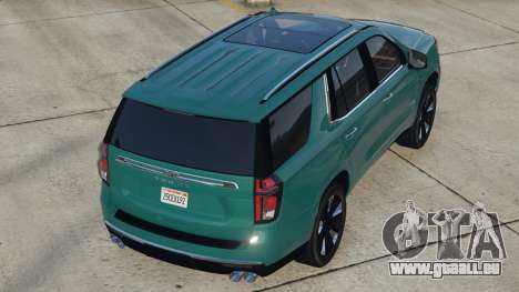 Chevrolet Tahoe Teal Green