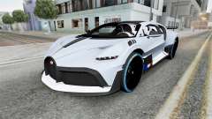 Bugatti Divo Azureish White für GTA San Andreas