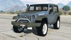 Jeep Wrangler Rubicon (JK) Slate Gray [Add-On] pour GTA 5