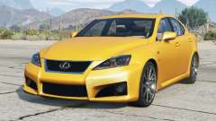 Lexus IS F (XE20) Lightning Yellow [Add-On] pour GTA 5