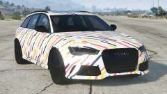 Audi RS 6 Avant Black Haze pour GTA 5
