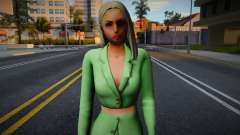 Office green girl für GTA San Andreas
