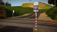 Railroad Crossing Mod Slovakia v21 für GTA San Andreas