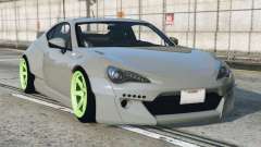 Toyota GT 86 Rocket Bunny Quick Silver [Replace] pour GTA 5