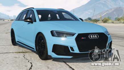 Audi RS 4 Avant (B9) Picton Blue [Replace] pour GTA 5