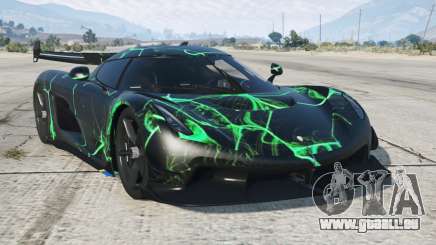 Koenigsegg Jesko Deep Teal pour GTA 5
