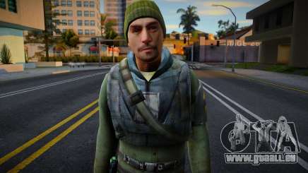 Half-Life 2 Rebels Male v9 für GTA San Andreas