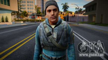 Half-Life 2 Rebels Male v2 für GTA San Andreas
