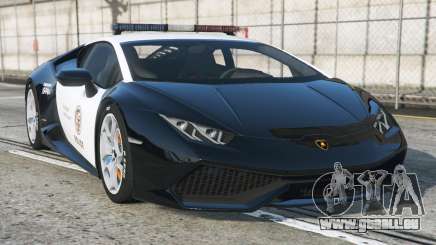 Lamborghini Huracan LAPD [Replace] pour GTA 5