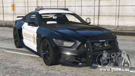 Ford Mustang GT Fastback Sheriff [Replace] pour GTA 5