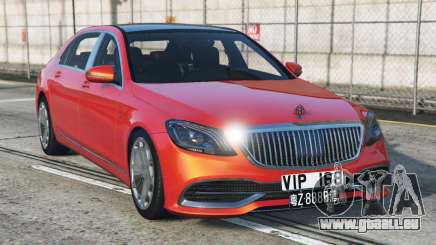 Mercedes-Maybach S 680 Light Brilliant Red [Replace] pour GTA 5