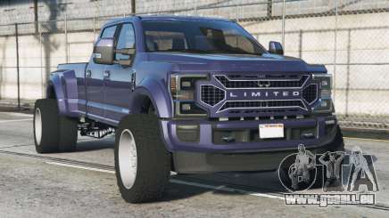 Ford F-450 Limited Purple Navy [Replace] pour GTA 5
