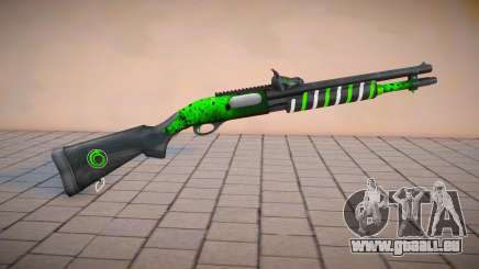 Green Chromegun Toxic Dragon by sHePard pour GTA San Andreas