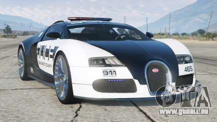 Bugatti Veyron Hot Pursuit Police [Replace] pour GTA 5
